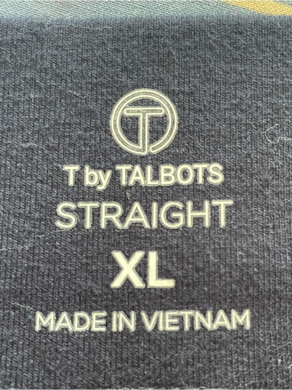 T by Talbots Blue Mid-weight Straight Leg High Rise Lounge Pants Size XL - Picture 4 of 6